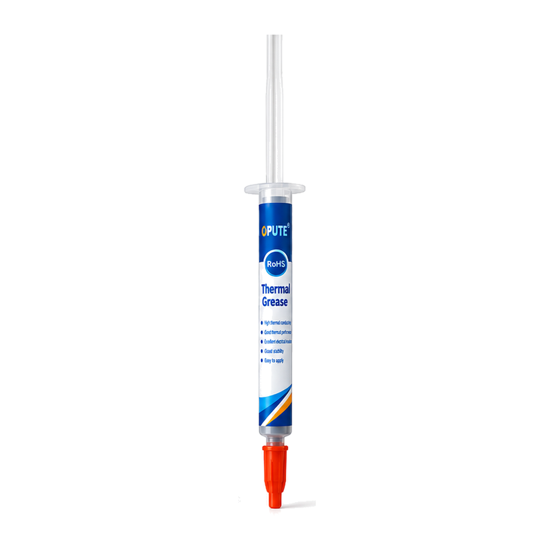 OPUTE 1g Thermal Grease 4.5 W/m·K Silicone Thermal Paste for CPU, GPU & Laptop Cooling