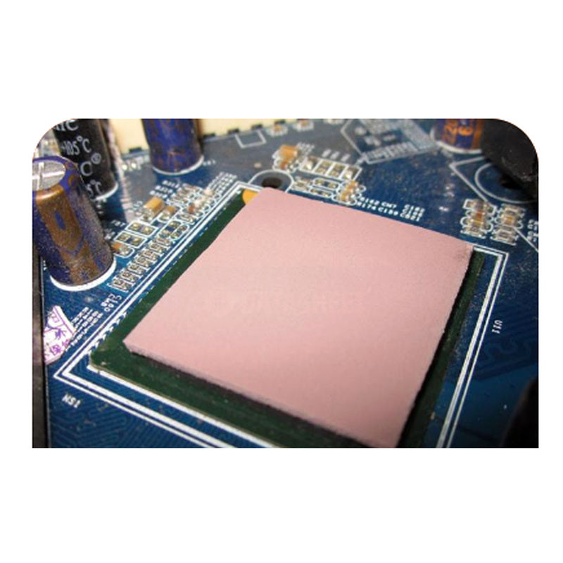 OPUTE thermal conductive silicone pads in precut square shapes