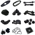 OPUTE Custom Silicone Gasket, 30–70 Shore A, Custom Colors and Shapes for Industrial Sealing Applications
